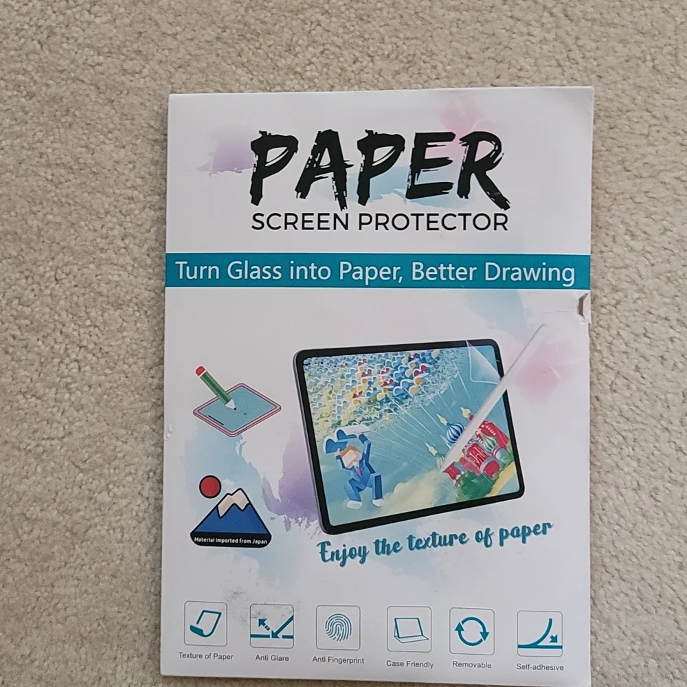 screen protector for iPad, Pro 11/iPad air4 (2 pack)